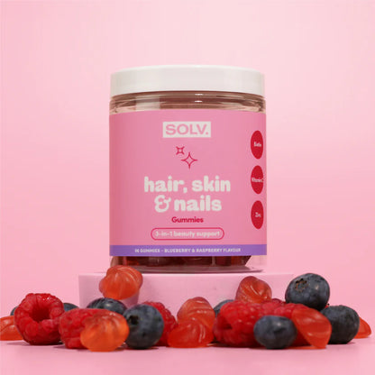 01-SOLV. Hair, Skin &amp; Nails Gummy (56 Pack)