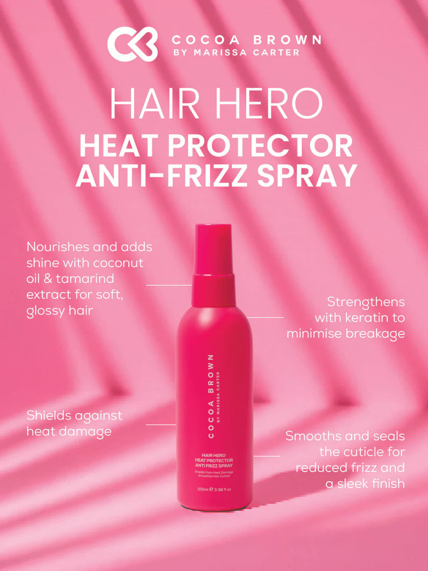 COCOA BROWN - Heat Protector Anti Frizz Spray 100ml