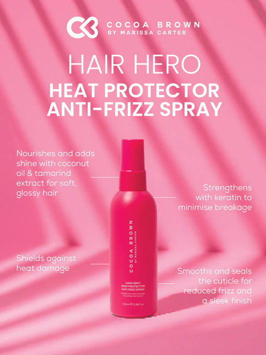 COCOA BROWN - Heat Protector Anti Frizz Spray 100ml