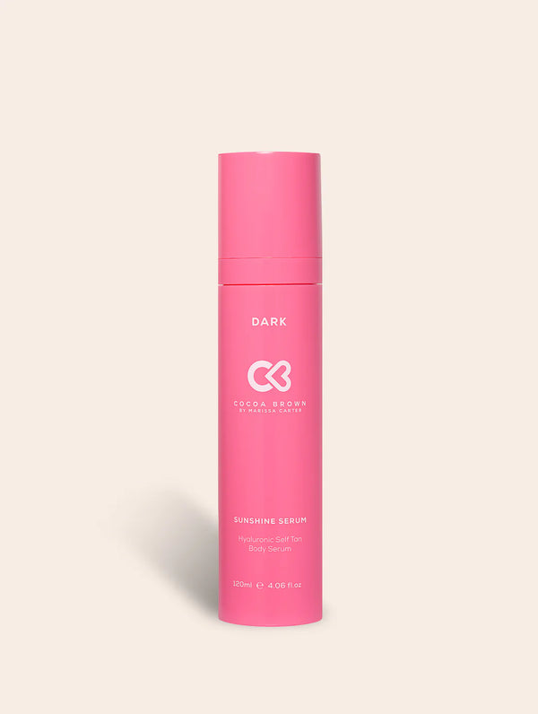 COCOA BROWN SUNSHINE SERUM HYALOURONIC SELF TAN BODY SERUM DARK