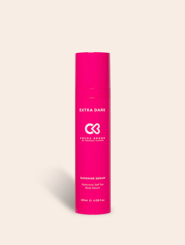 COCOA BROWN SUNSHINE SERUM HYALOURONIC SELF TAN BODY SERUM EXTRA DARK