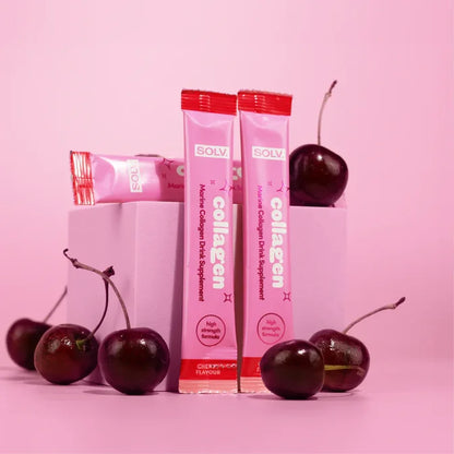 SOLV. - Cherry Liquid Collagen Sachet 15ml