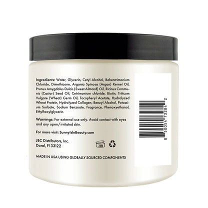 Sunny Isle Argan & Biotin Deep Hydrating Repair Masque 16oz