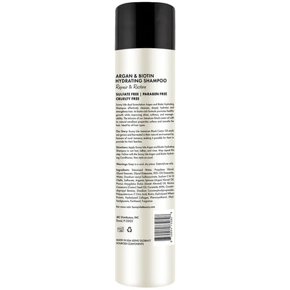 Sunny Isle Argan & Biotin Hydrating Shampoo 10oz