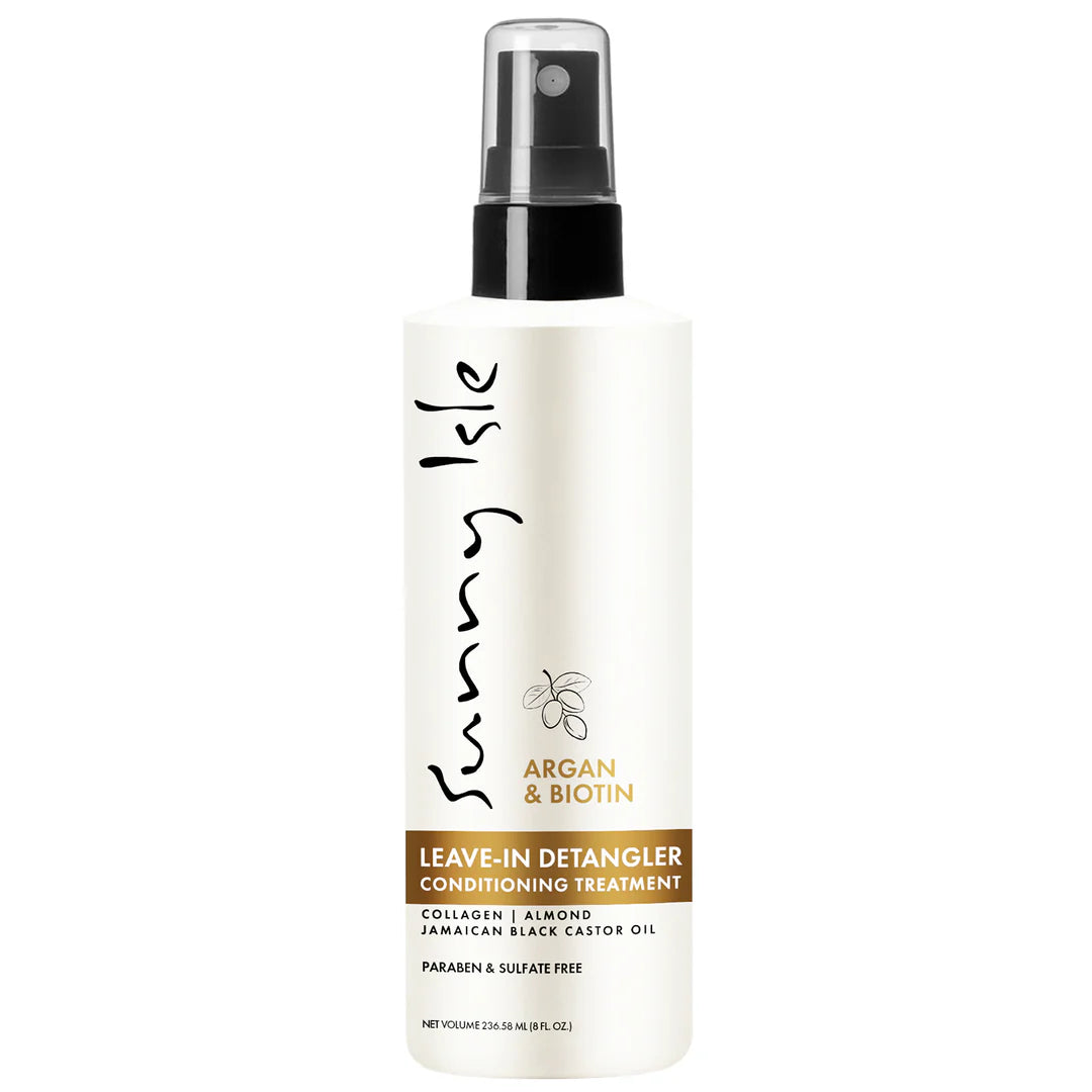 Sunny Isle Argan & Biotin Leave-In Detangler Conditioning Treatment