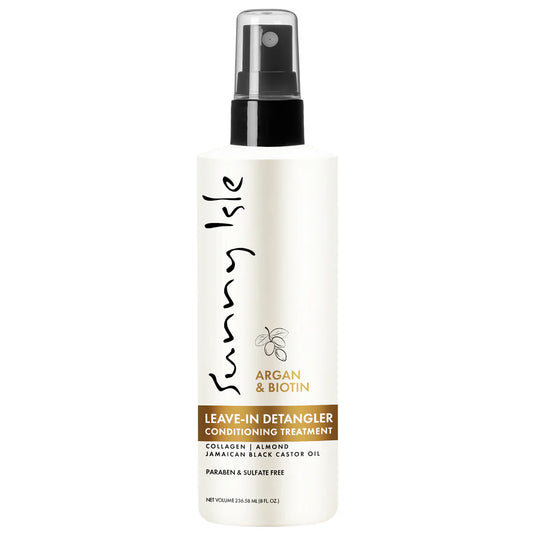 Sunny Isle Argan & Biotin Leave-In Detangler Conditioning Treatment