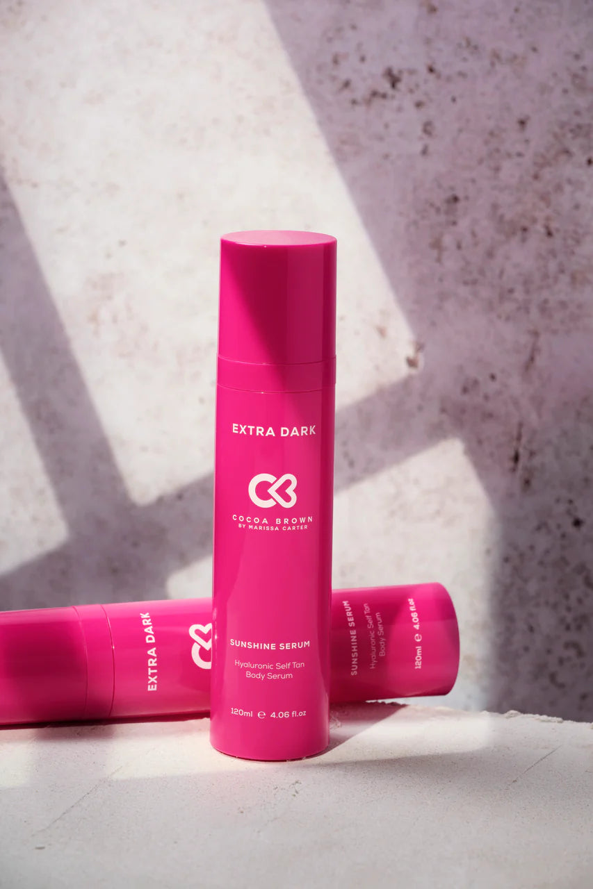 COCOA BROWN SUNSHINE SERUM HYALOURONIC SELF TAN BODY SERUM EXTRA DARK