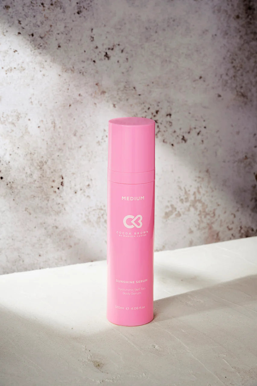 COCOA BROWN SUNSHINE SERUM HYALOURONIC SELF TAN BODY SERUM MEDIUM
