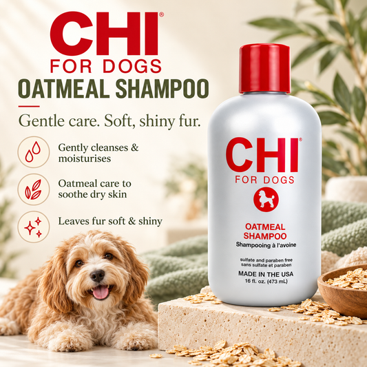 CHI Pets Oatmeal Shampoo For Dogs 473Ml