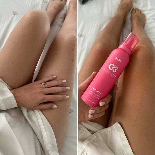 COCOA BROWN 1 HOUR TAN - SELF TAN MOUSSE IN DARK