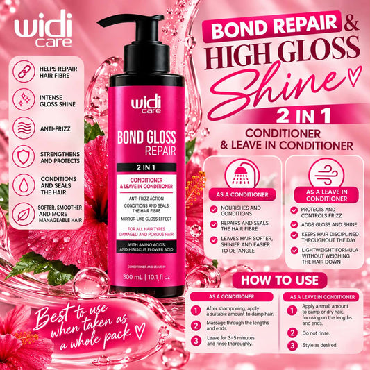 BRAZIL Widi Care Bond Gloss Repair 2-in-1 Leave-In – 300ml