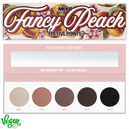 MIYO  04-5 Point Palette eyeshadows FANCY PEACH image 0