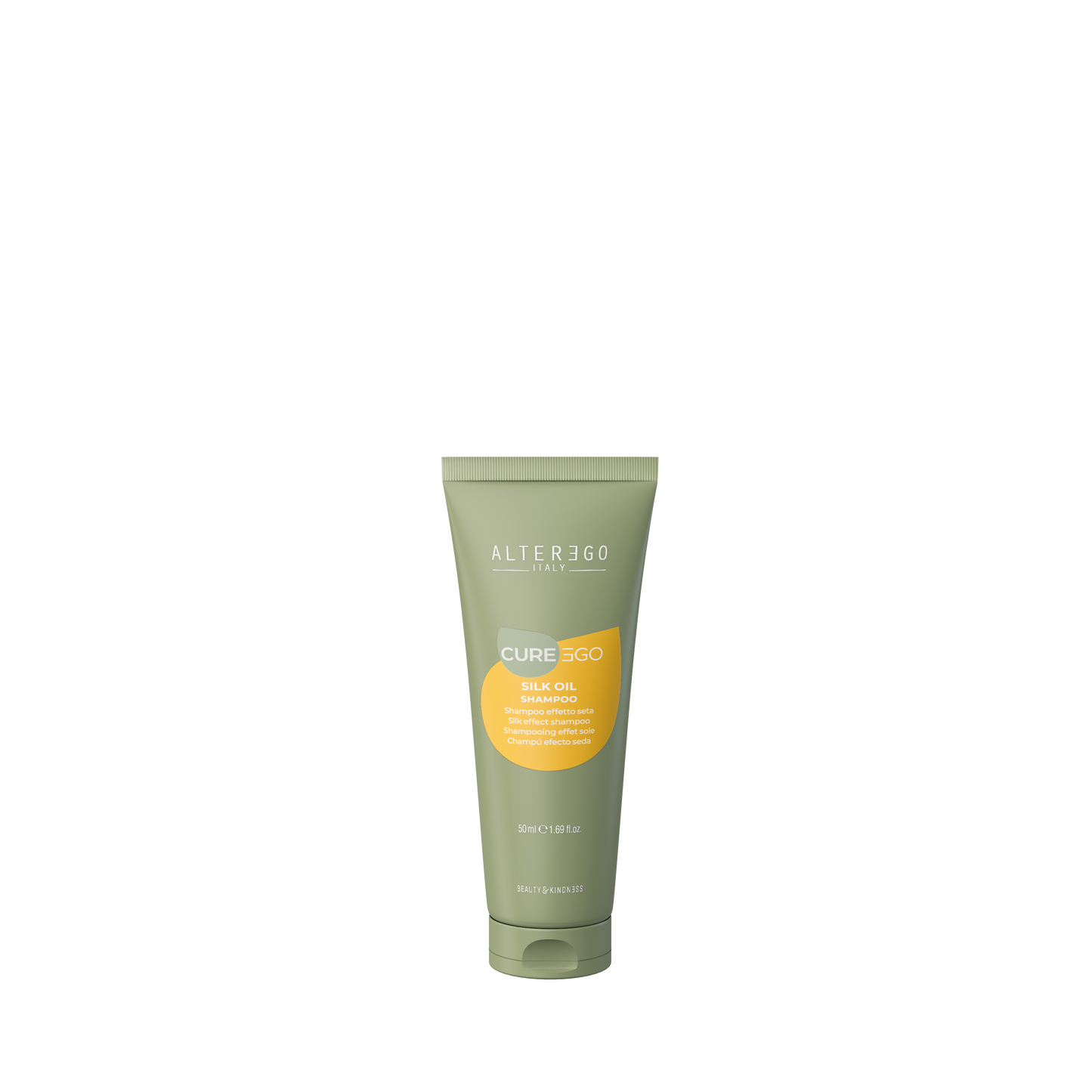 SILK OIL SHAMPOO 50 ML - CURE-EGO image 0