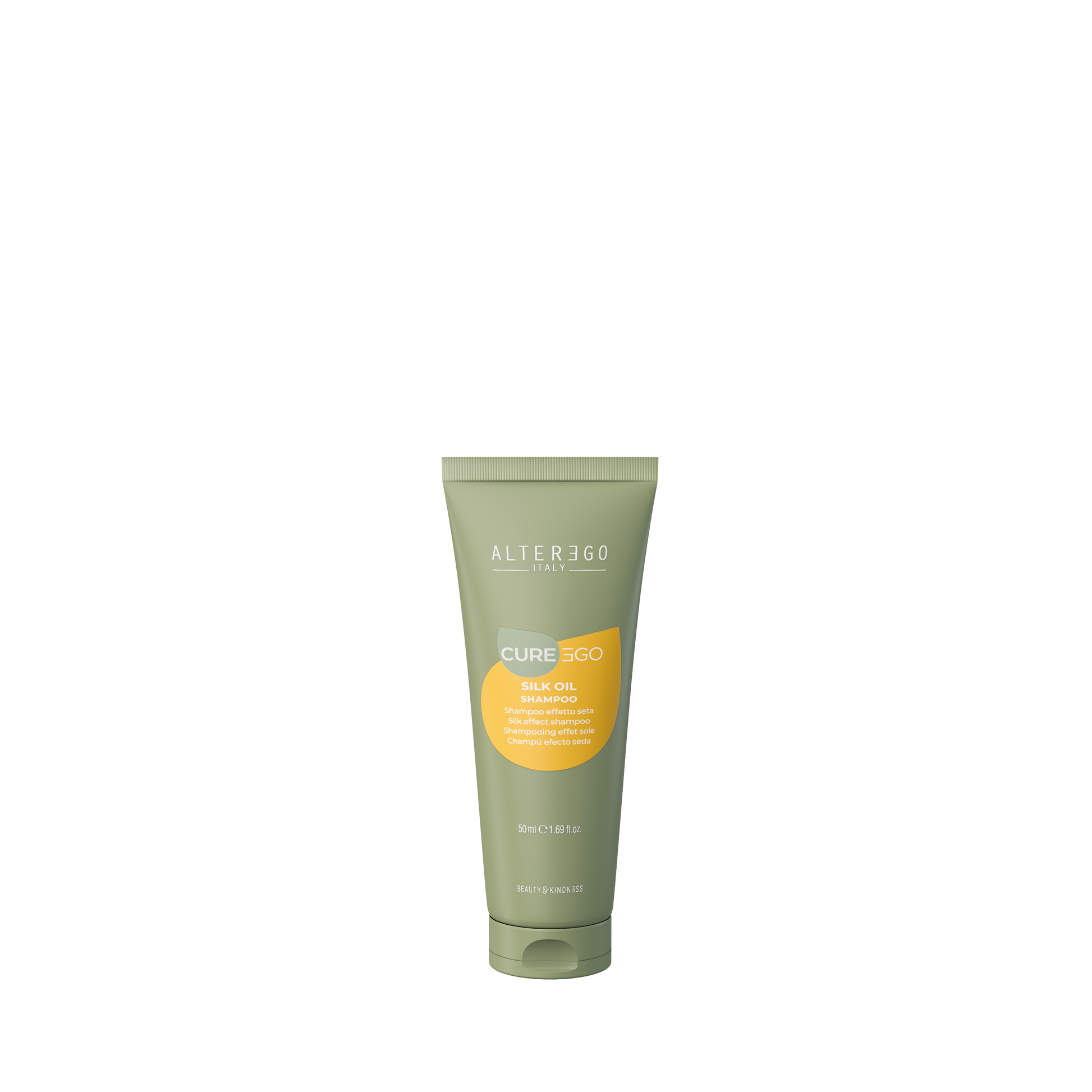 SILK OIL SHAMPOO 50 ML - CURE-EGO image 0