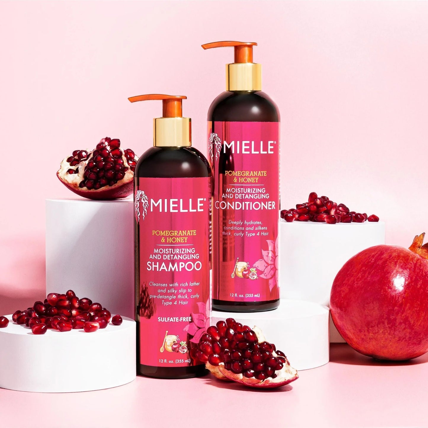 MIELLE Pom & Honey Shampoo 12oz