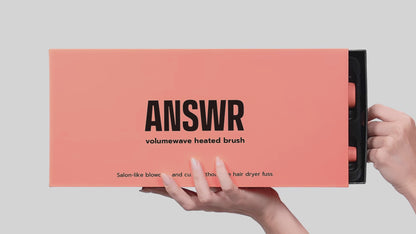 ANSWR Volumewave Heated brush