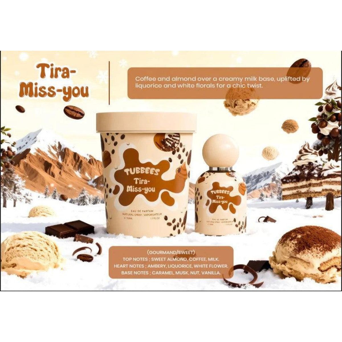 TUBBEES TUB TIRA MISS-YOU EDP 50ML